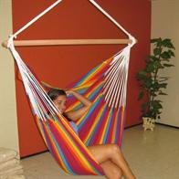 Silla Hamaca de tela brasileña. 100% algodón nuevo Artículo No. D160
